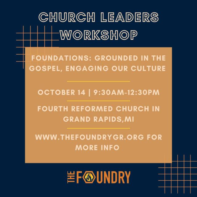 Join us for our first of 3 Church Leaders Workshops. We will be answering questions like: what does the Bible teach about marriage, singleness, sex and bodies? Can the church lovingly engage LGBTQ+ people and their families and still hold to the historic view of marriage? How do we navigate the biblical and practical dimensions of these questions with both clarity and complexity? These are questions that church leaders at every level need to engage. 
.
.
Join us October 14, January 20 and April 20 as we explore these questions and more as a community of church leaders.